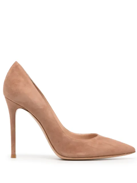 Gianvito Rossi zapatillas con puntera en punta y tacón de 110mm 