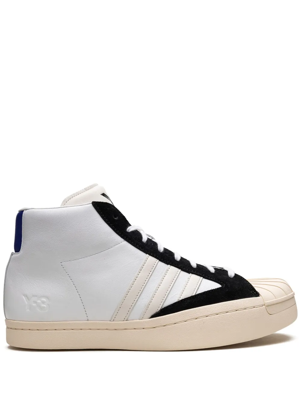 Adidas Originals Y-3 Yohji Pro "white/blue" Sneakers