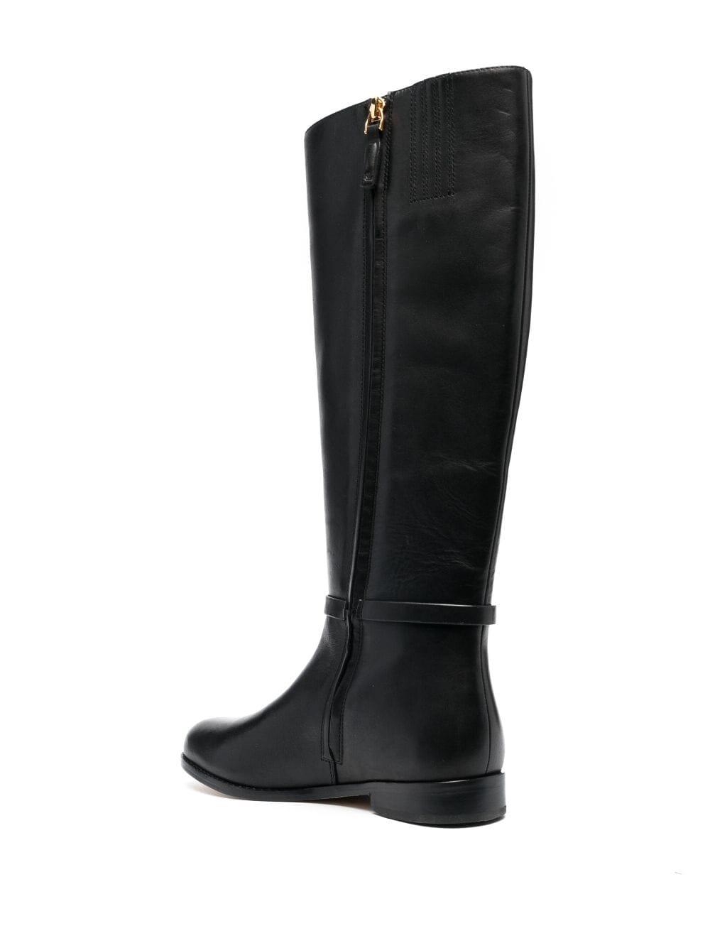 Shop Lauren Ralph Lauren Bridgette Knee-length Boots In Black