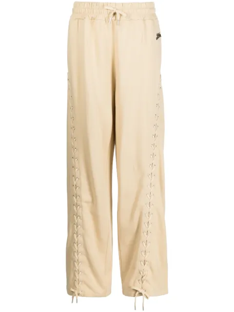 Jean Paul Gaultier lace-up track pants