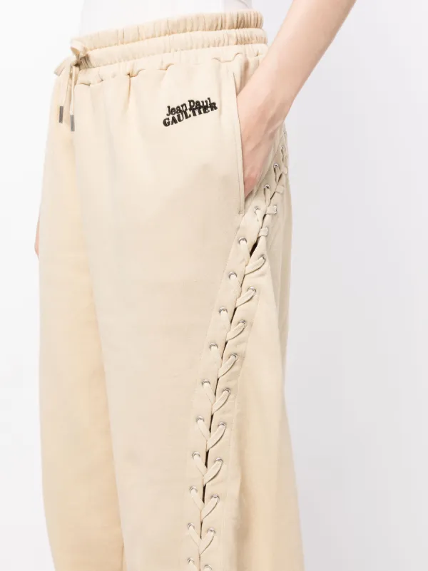 Jean Paul Gaultier レースアップ トラックパンツ - Farfetch