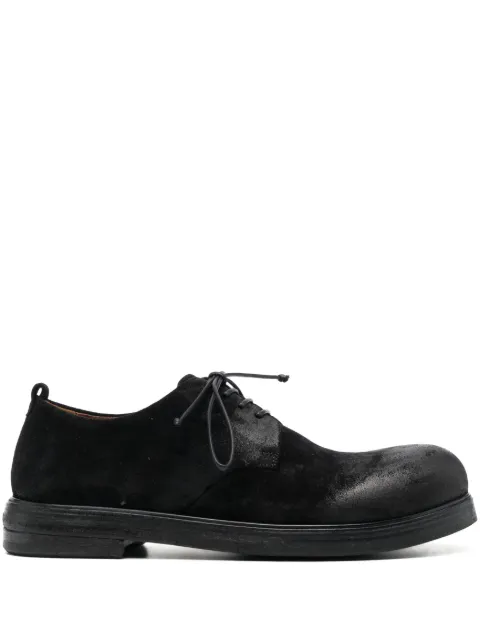 Marsèll round-toe suede derby shoes