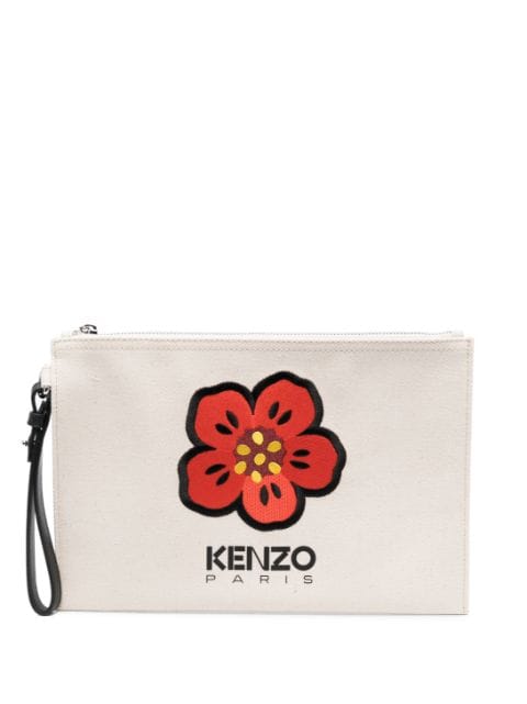Kenzo Boke Flower clutch met bloemen patroon