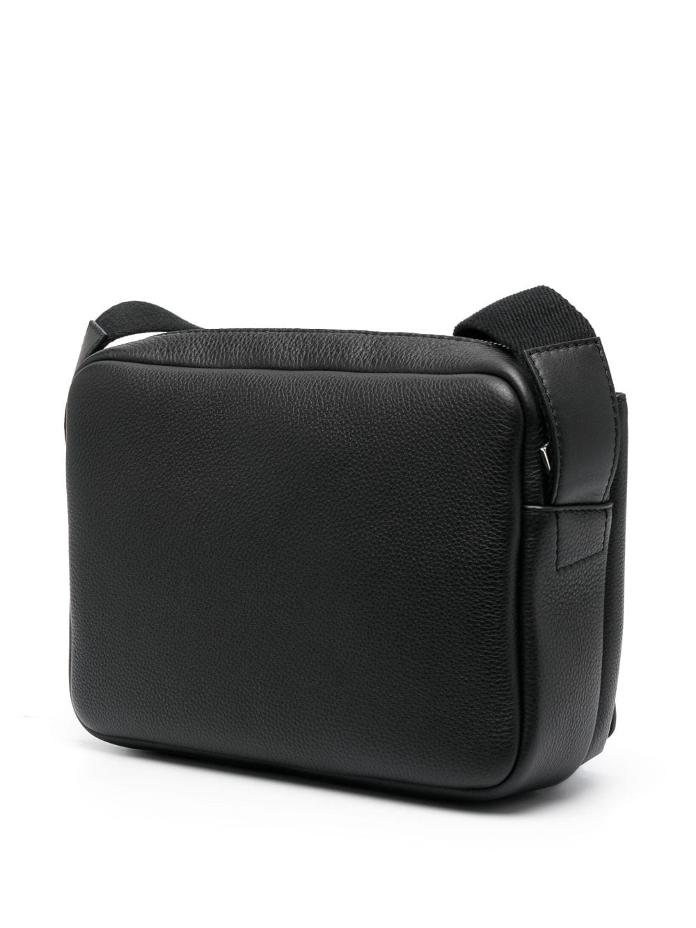 Shop Loewe Flap-fastening Messenger Bag In Black