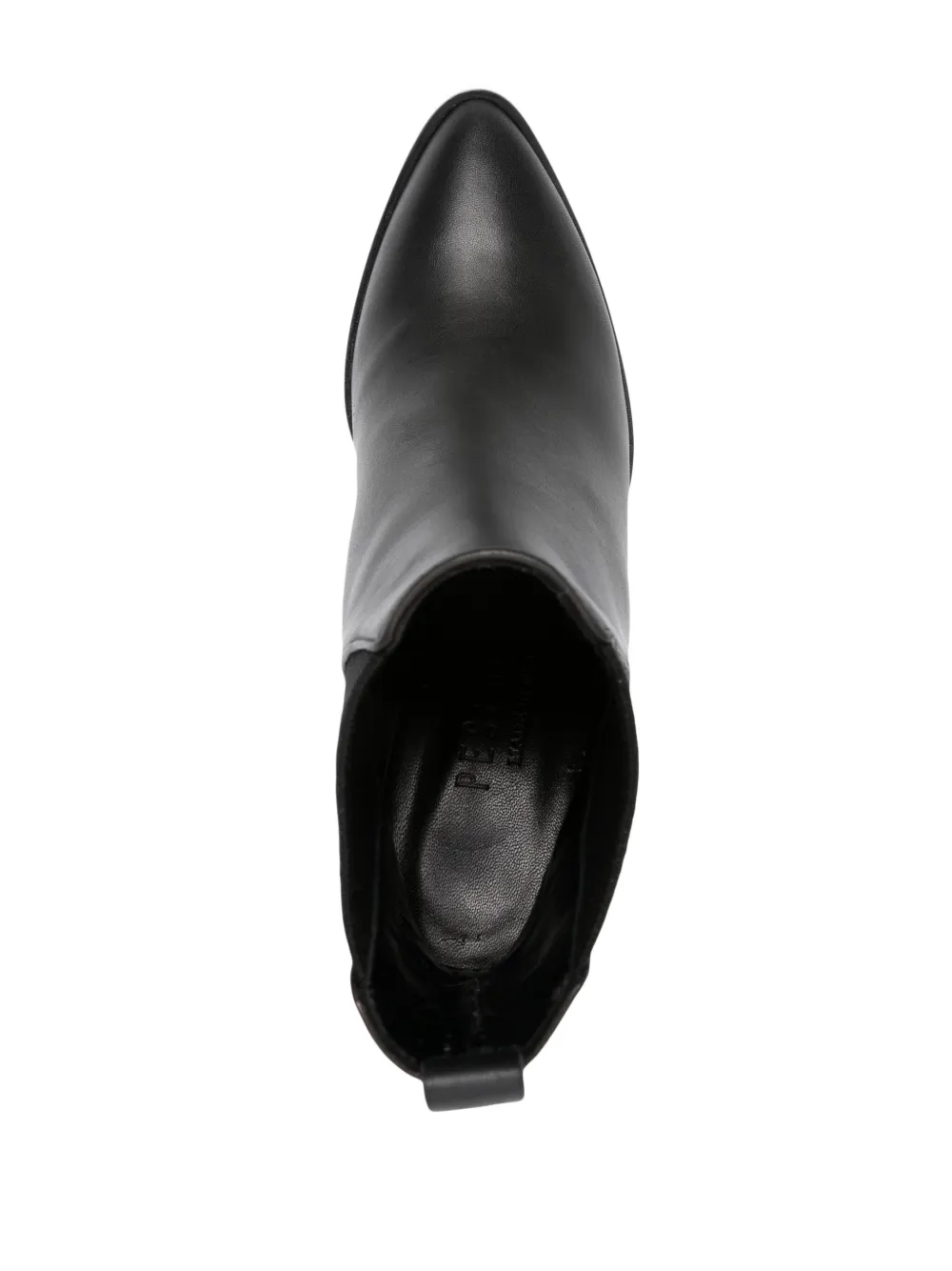 Peserico 60mm Pointed-toe Leather Boots In Black
