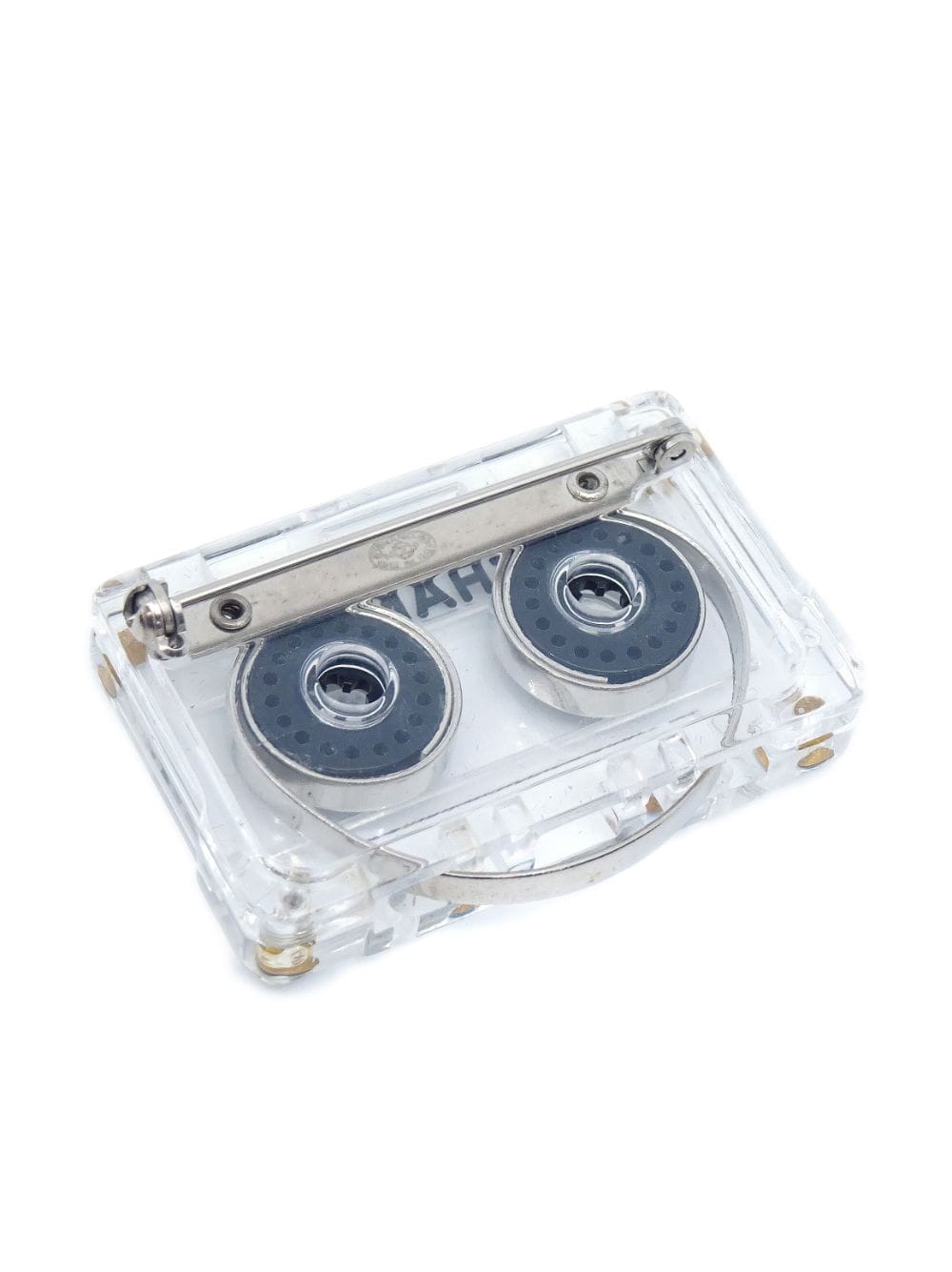 CHANEL Pre-Owned 2004 cassetteband met logo - Beige