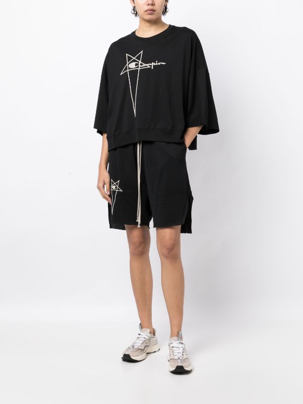 Rick Owens X Champion ロゴ Tシャツ - Farfetch