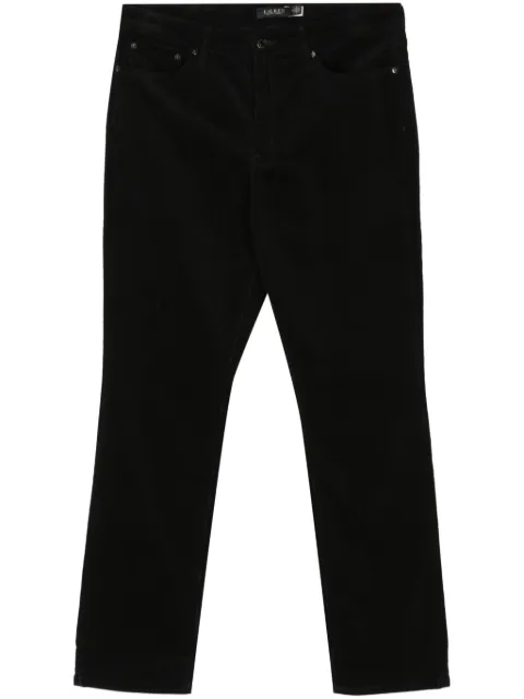 Lauren Ralph Lauren mid-rise slim-fit trousers