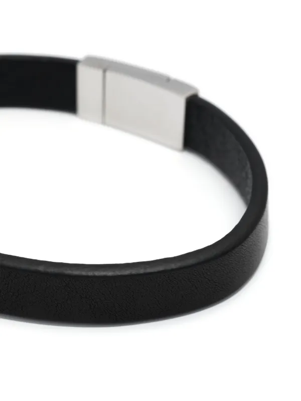 Buy ZIVOM Stainless Steel Rubber Silver Black ID Wrist Band Bracelet For  Men Online at Best Prices in India  JioMart
