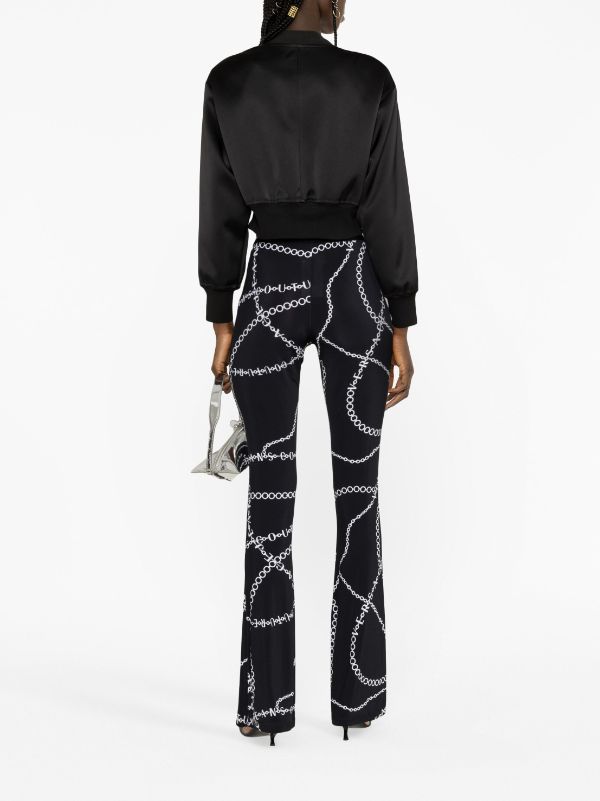 Versace Jeans Couture logo-print Flared Jeans - Farfetch