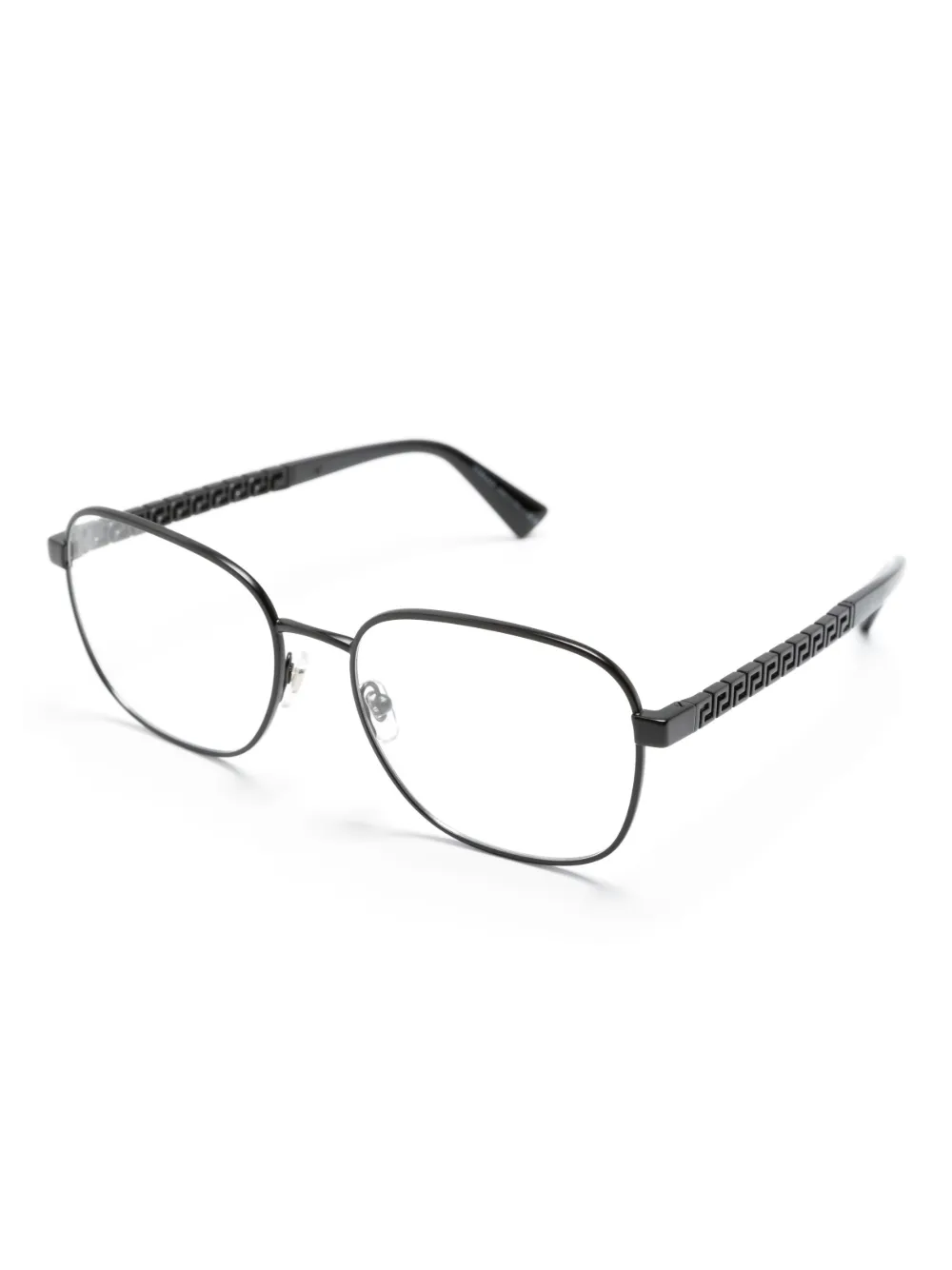 Versace Eyewear Bril met vierkant montuur - Zwart