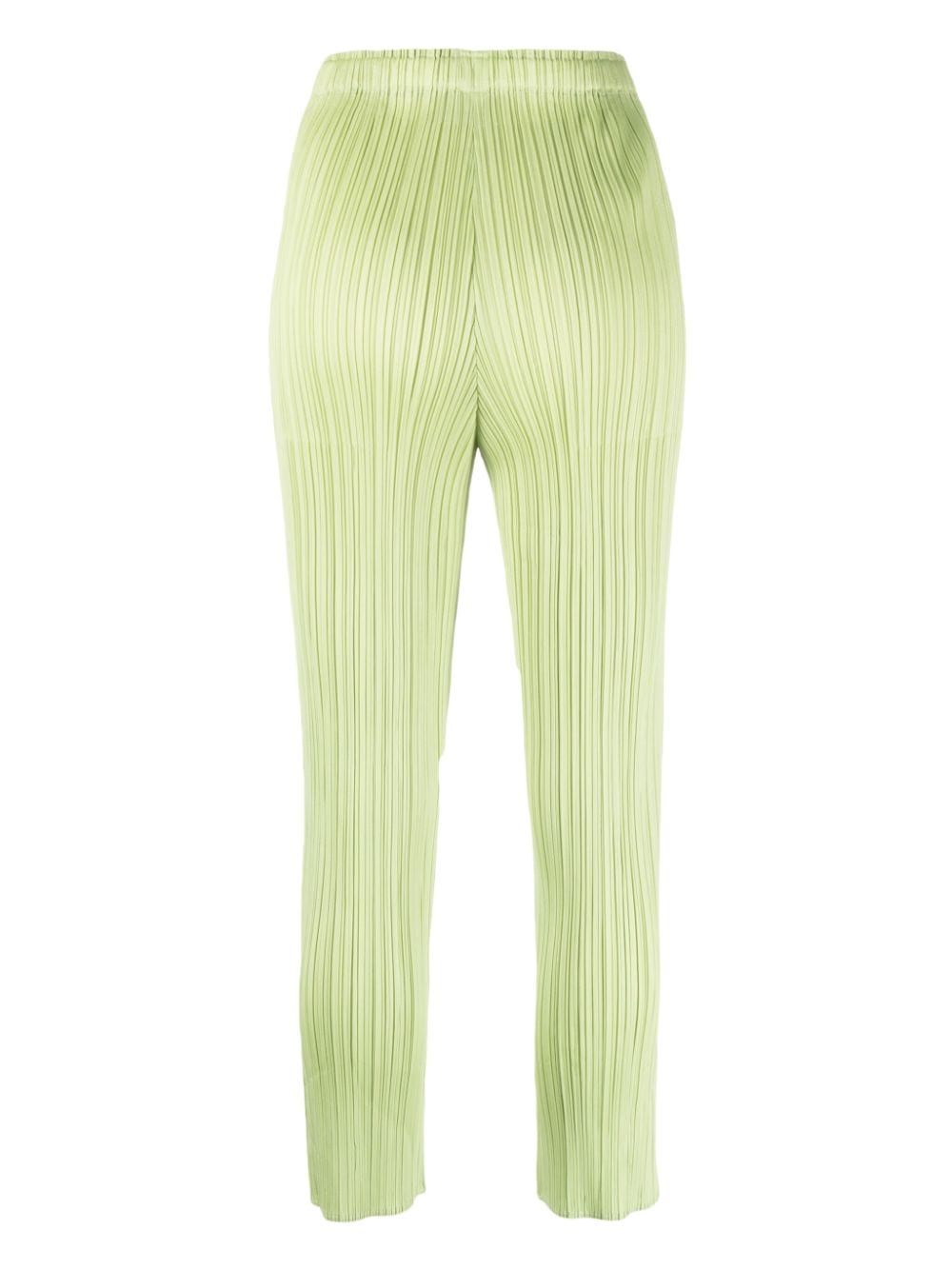 Pleats Please Issey Miyake High waist plooibroek - Groen