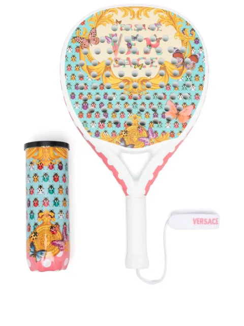 Versace butterfly-print padel set