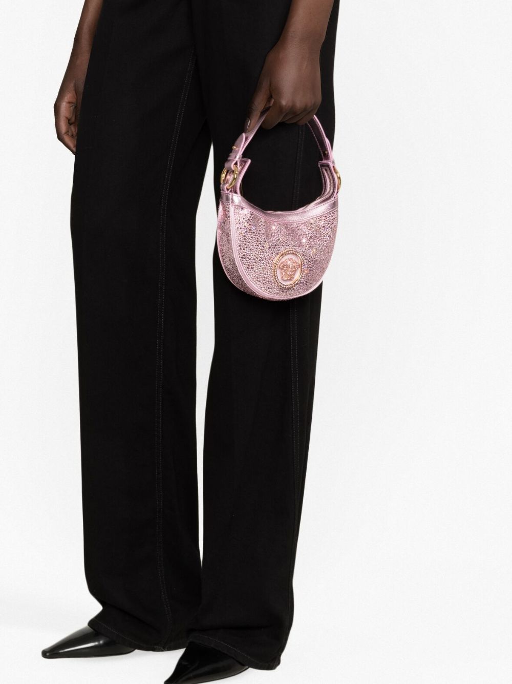 Versace x Dua Lipa Repeat Mini Shoulder Bag - Farfetch