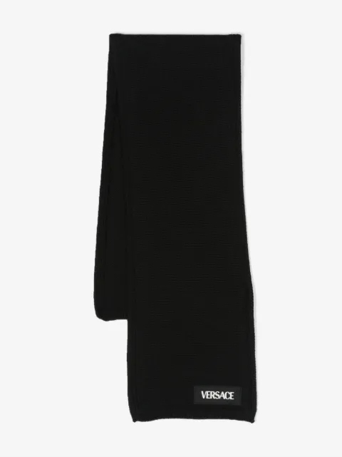 Versace Kids Sciarpa con applicazione