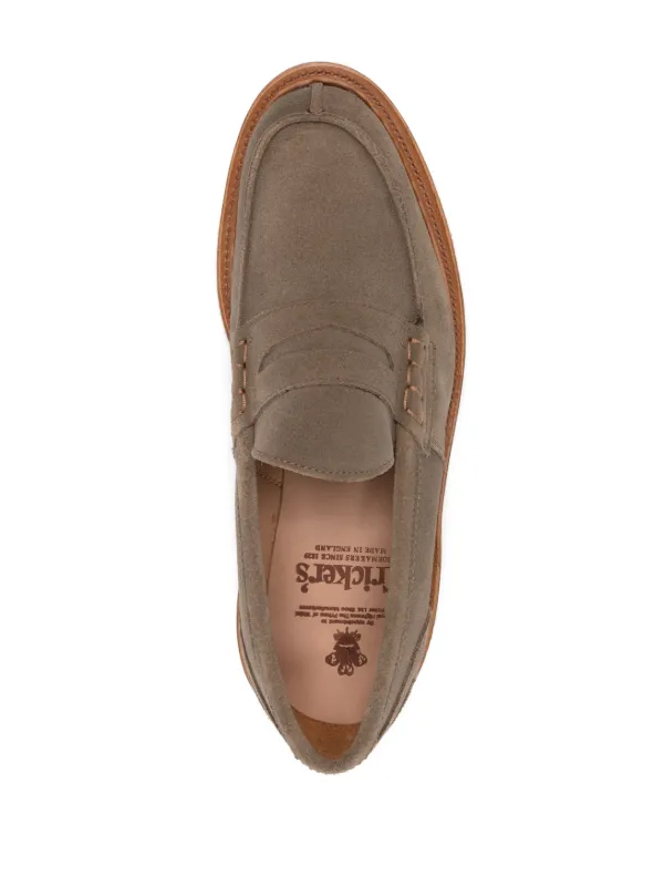 t*a様 新品未使用　Tricker's スエード ローファー 6inch Tricker's /トリッカーズ 】からスエードコインローファーが入荷