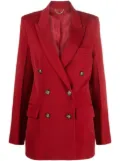 Victoria Beckham double-breasted blazer - Red