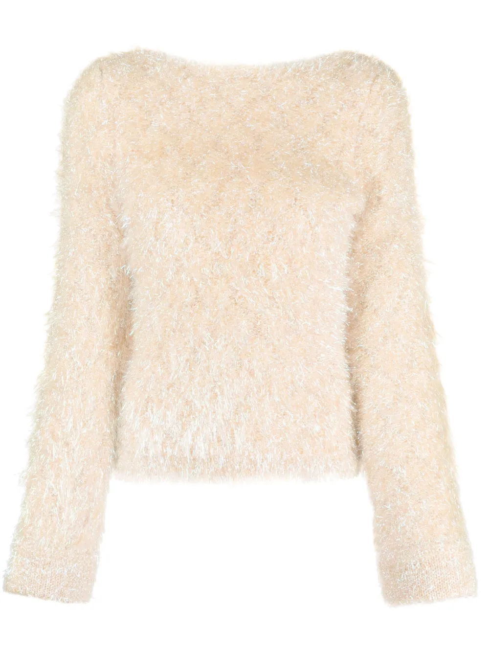 Victoria Beckham Tinsel longsleeved Jumper Farfetch