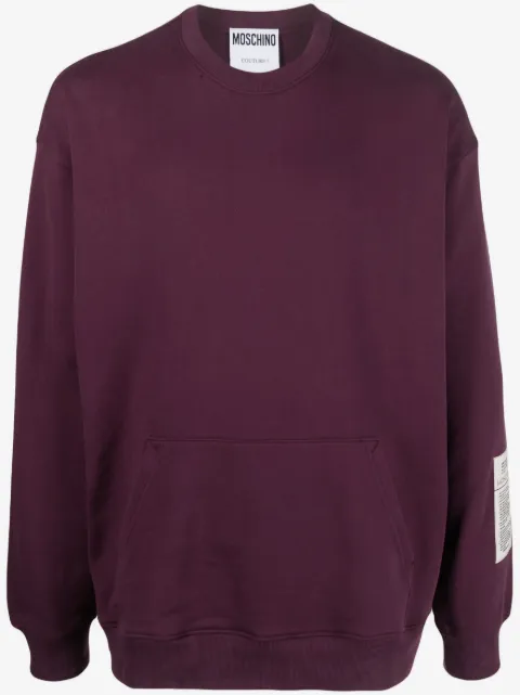 Moschino Sweater met logopatch