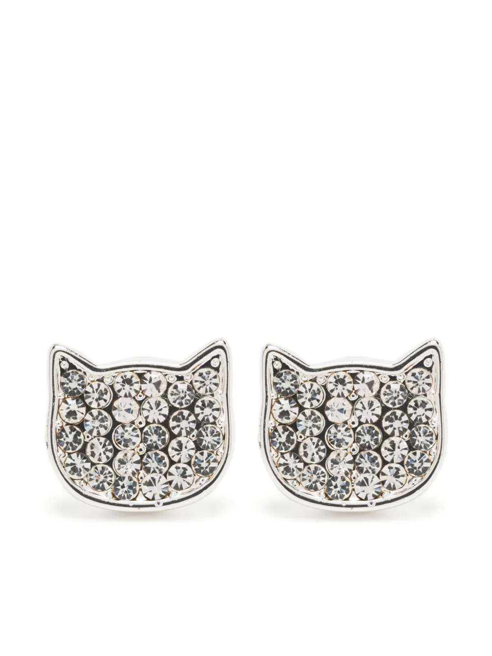 Cat on sale diamond earrings