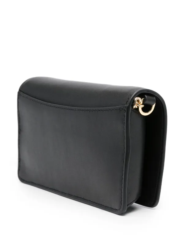 Lauren Ralph Lauren レザーショルダーバッグ | ブラック | FARFETCH JP