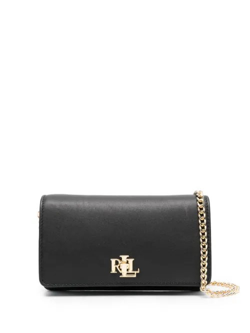Sac à bandoulière en cuir à logo - Lauren Ralph Lauren - Modalova