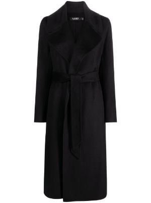 Lauren Ralph Lauren twist-detail Belted Dress - Farfetch