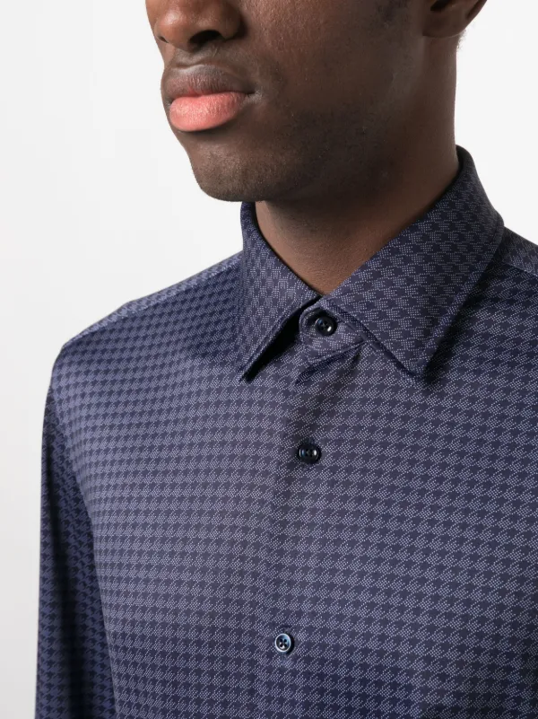 【専用】Houndstooth Pattern L/S Shirt