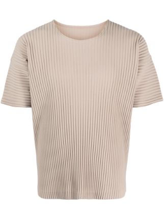 Homme Plissé Issey Miyake プリーツ Tシャツ - Farfetch