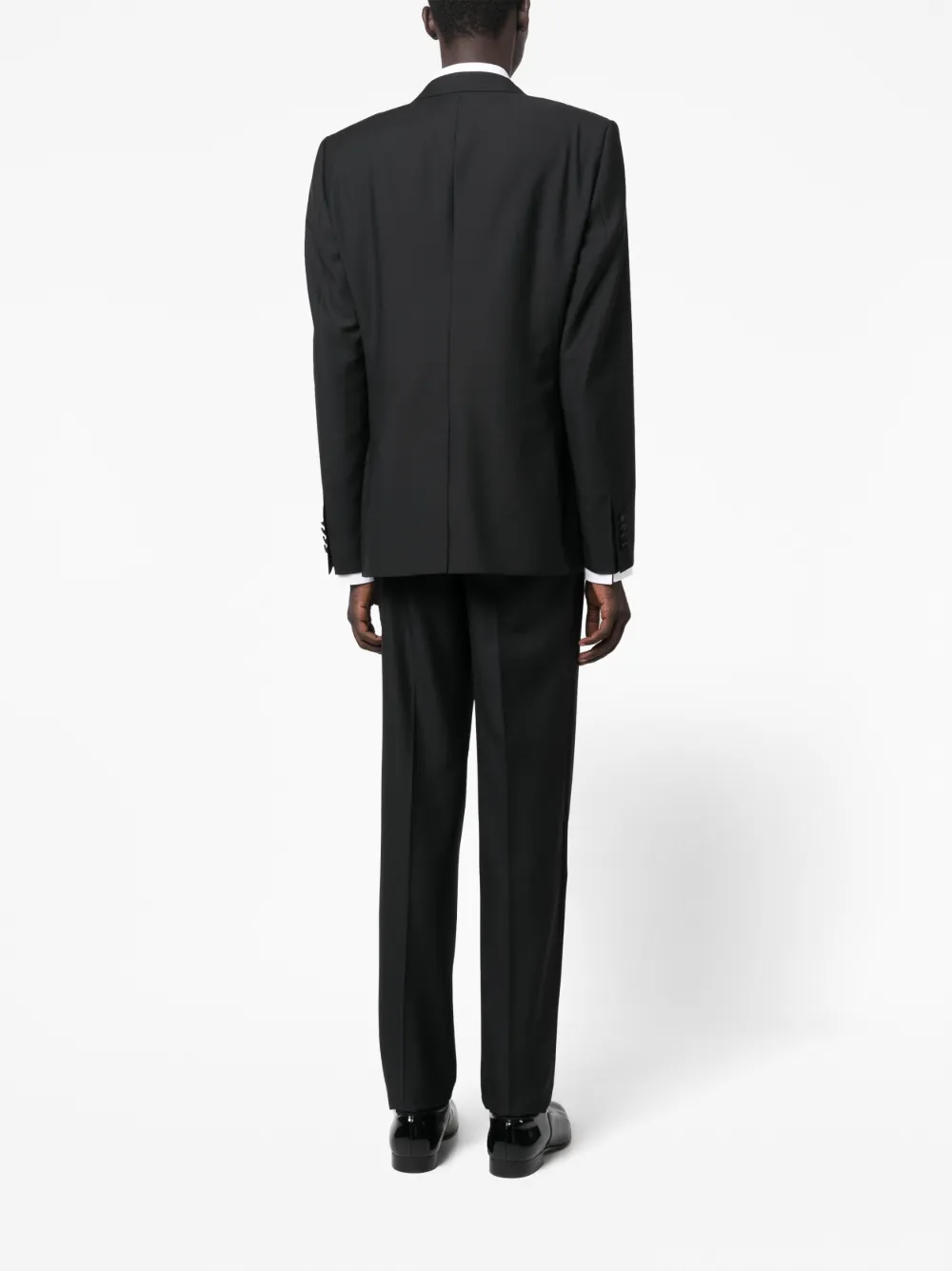 Dolce & Gabbana Three-piece Dinner Suit In Black