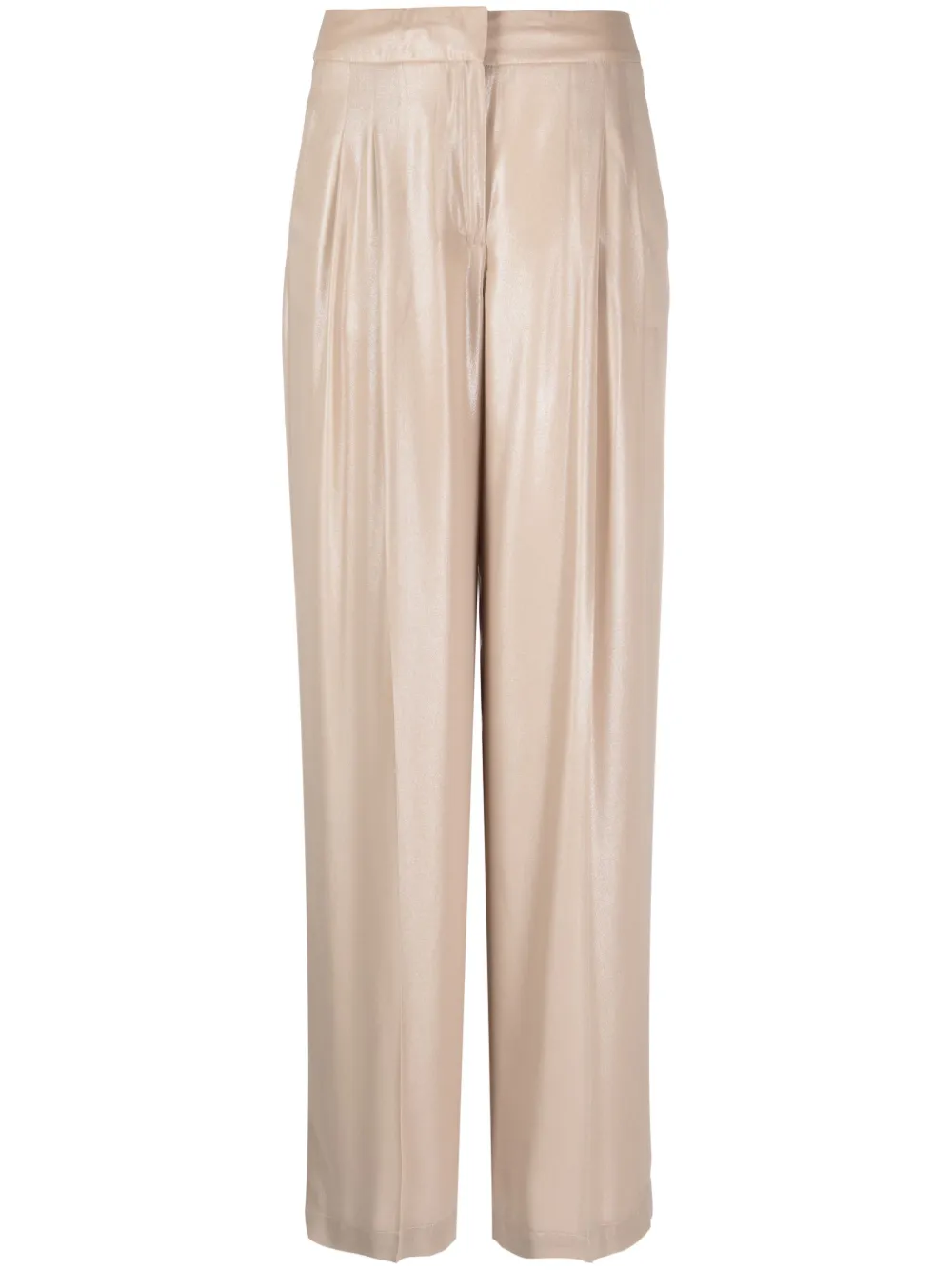 Peserico pleat-detailing palazzo trousers - Toni neutri