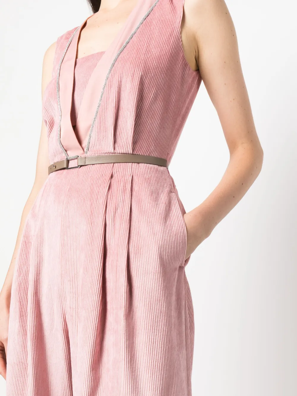 Madewell button waist wrap midi dress discount
