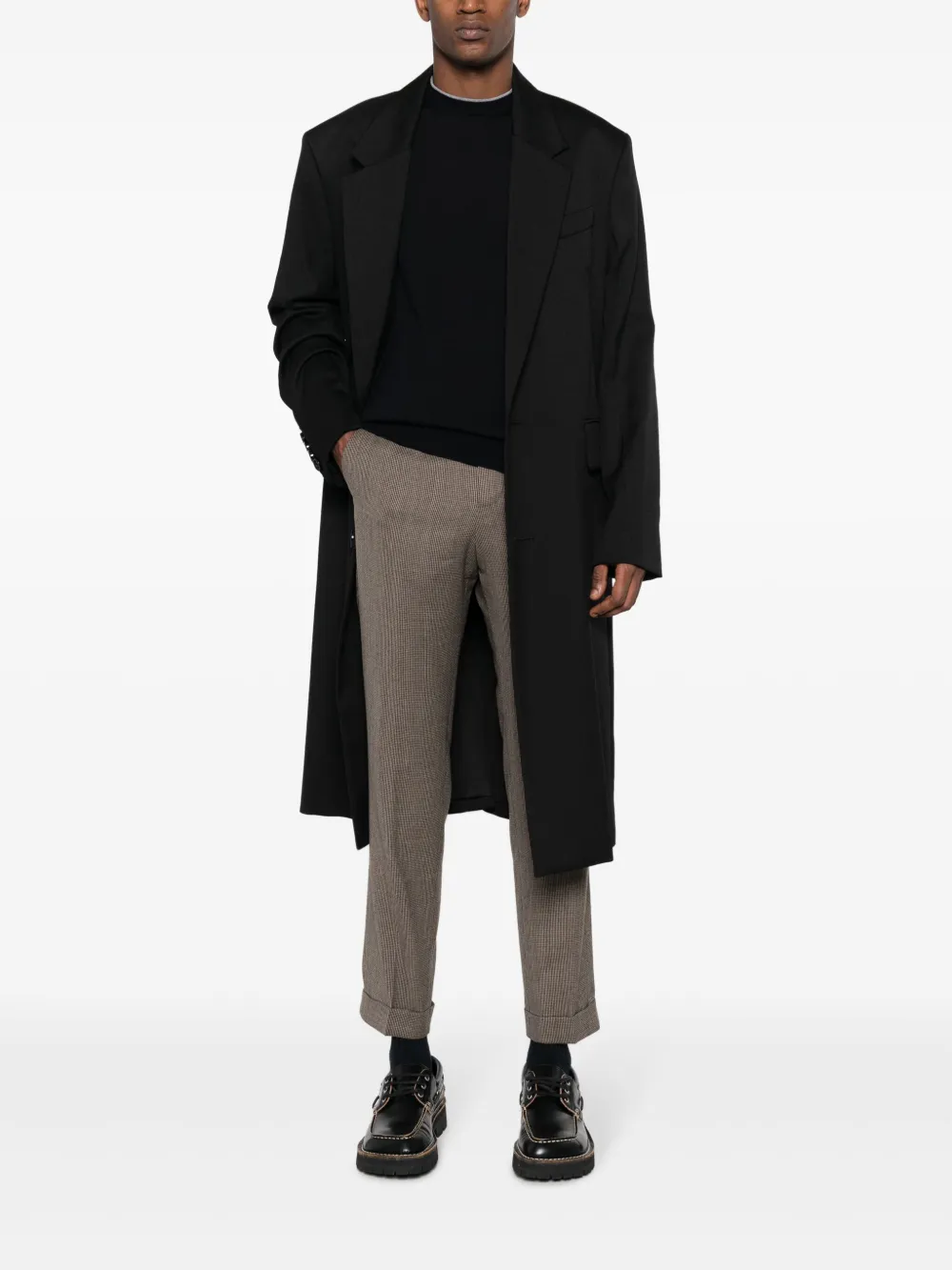 Peserico crew-neck virgin wool jumper - Blauw