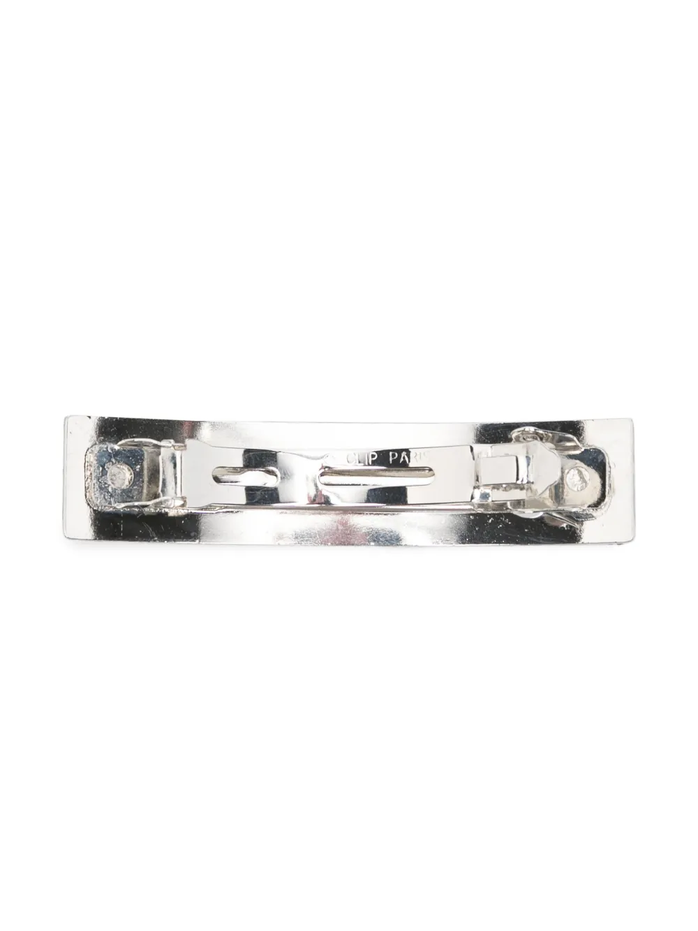 Peserico crystal-embellished hair clip - Zilver
