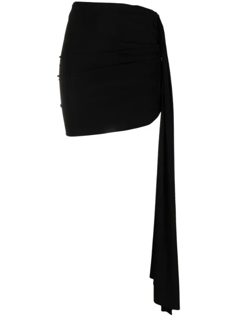 Magda Butrym draped asymmetric miniskirt