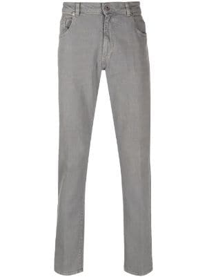 Peserico Stonewashed mid-rise Skinny Jeans - Farfetch