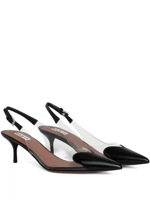 Alaïa حذاء 'لو كور' جلد بكعب 55 ملم ومقدمة مدببة