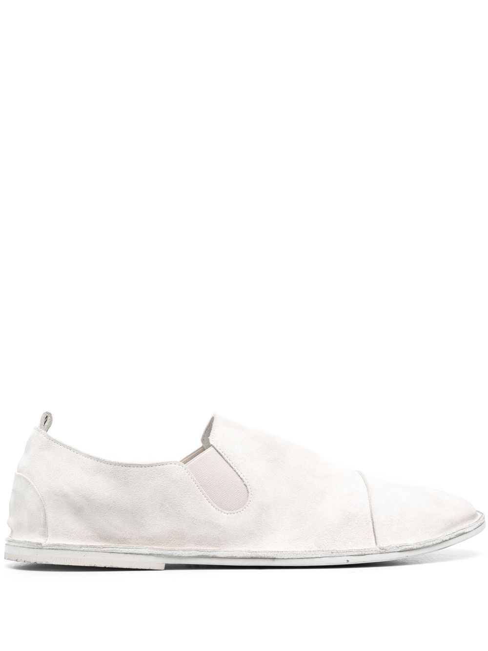 Marsèll round-toe slip-on leather loafers - White