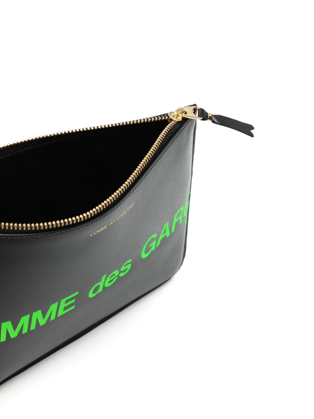 Comme Des Garçons Wallet Leren portemonnee Zwart