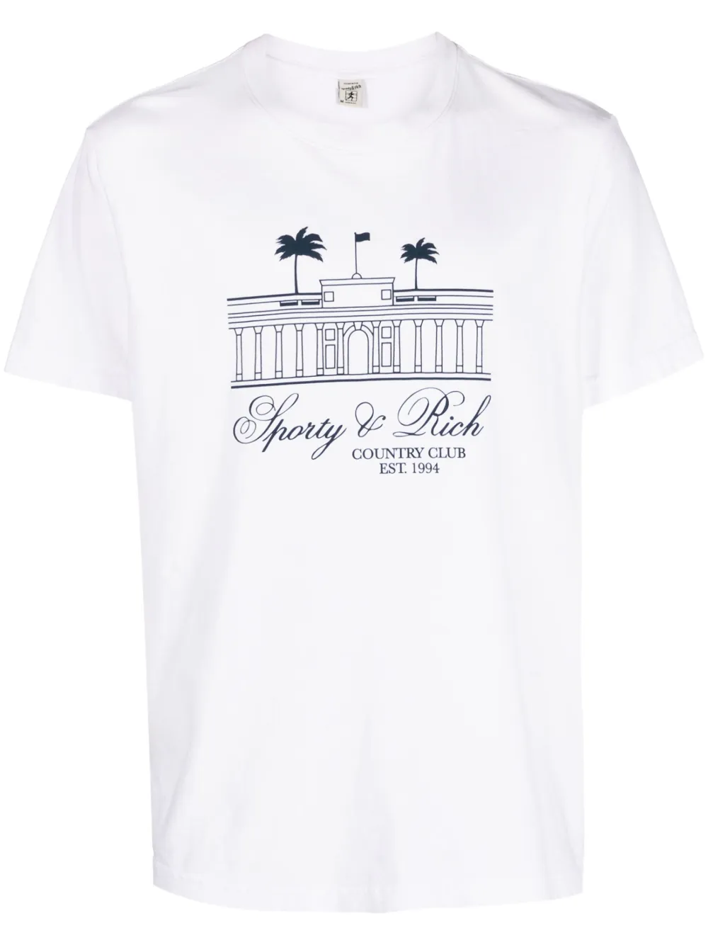 logo-print cotton T-shirt
