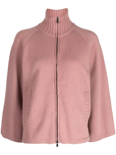 Pringle of Scotland high-neck zip-up cardigan