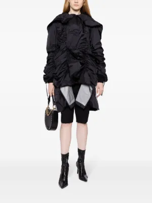 ジャケット JUNYA WATANABE Women Jackets JOJ015 1 BLACK Black sequinned biker jacket Junya watanabe - women - JUNYA