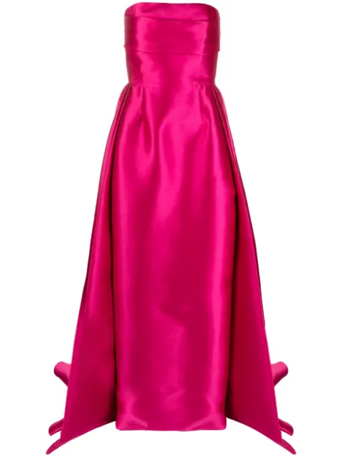 Solace London bandeau strapless dress