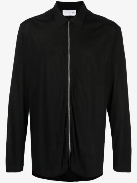 Post Archive Faction zip-up lyocell jacket