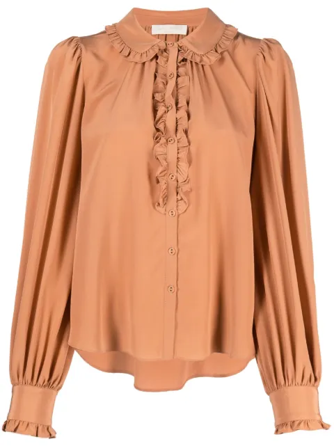 Ulla Johnson Philipa ruffled silk blouse