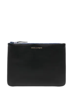 Comme Des Garçons Wallet bi-fold Leather Wallet | Black | FARFETCH CA