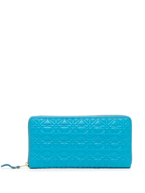 Comme Des Garçons Wallet cartera con detalle en relieve