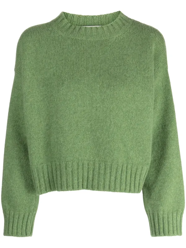 Cropped cashmere clearance jumper