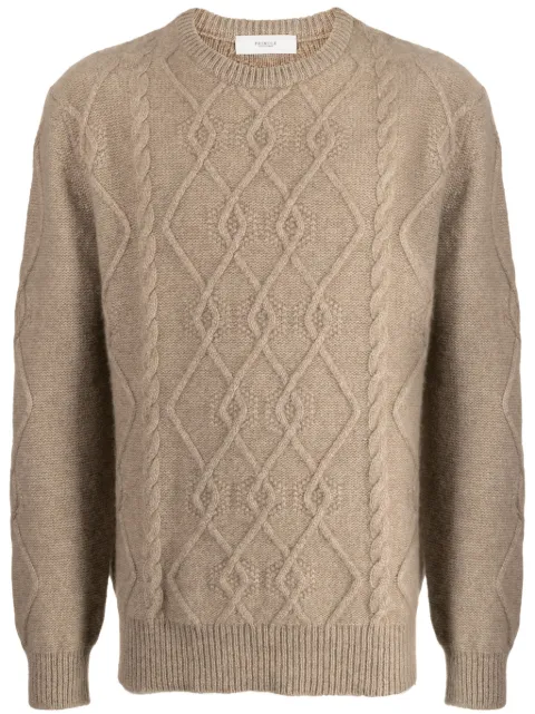 Pringle of Scotland cable-knit cashmere jumper