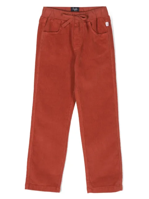 Il Gufo straight-leg corduroy drawstring trousers